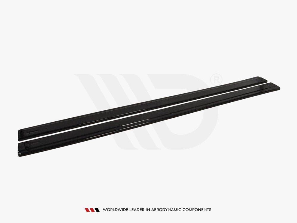 Maxton Design Side Skirts Diffusers Mitsubishi Lancer EVO X US Version (2007-2015) - Textured - MI-LA-10-EVO-SD1T - Image 4