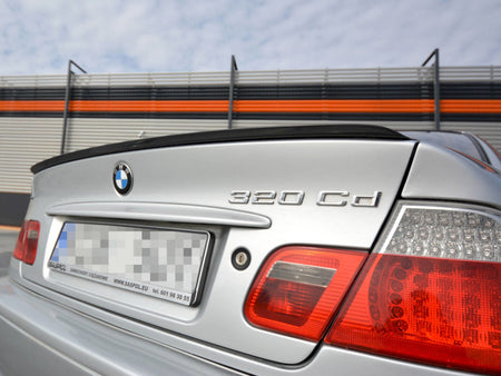 Maxton Design Spoiler Extension CAP Bmw 3 E46 Coupe Pre-facelift Standard (1999-2003) - BM-3-46-C-CAP1G - Image 2
