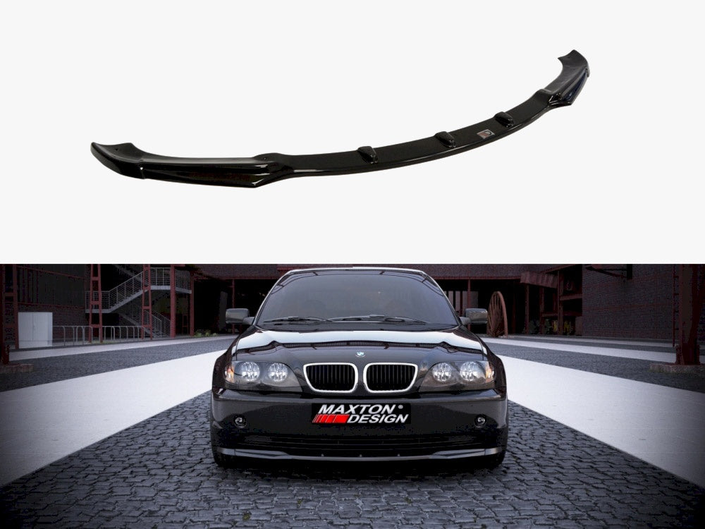 Maxton Design Front Splitter BMW 3 E46 Saloon Facelift Model (2001-2007) - BM-3-46F-S-FD1G - Image 1