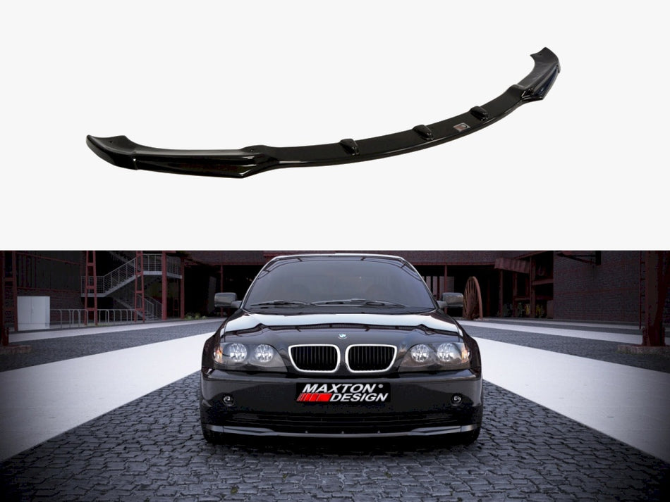 Maxton Design Front Splitter BMW 3 E46 Saloon Facelift Model (2001-2007) - BM-3-46F-S-FD1G - Image 1