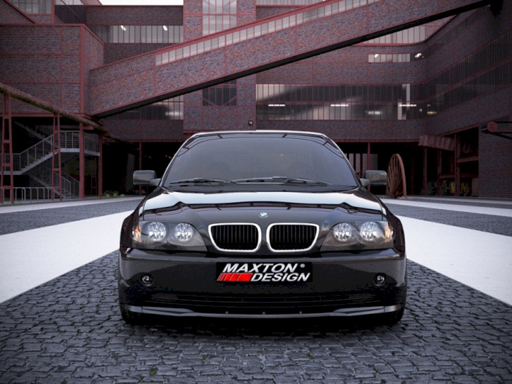 Maxton Design Front Splitter BMW 3 E46 Saloon Facelift Model (2001-2007) - Textured - BM-3-46F-S-FD1T - Image 2