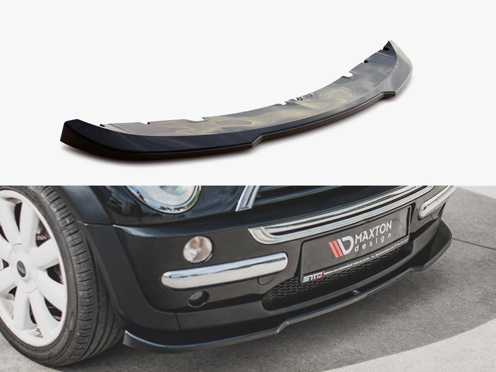 Maxton Design Front Splitter Mini Cooper / ONE R50 - Carbon Look - MC-ONE-1-FD1C - Image 1