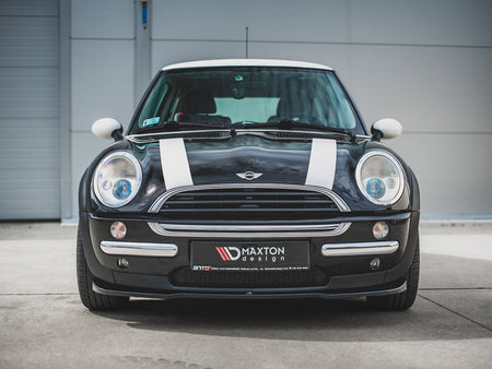 Maxton Design Front Splitter Mini Cooper / ONE R50 - Carbon Look - MC-ONE-1-FD1C - Image 3