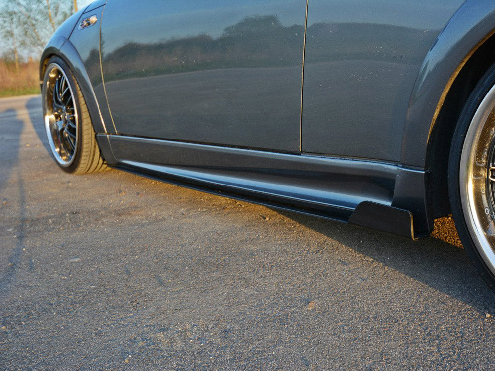 Maxton Design Racing Side Skirts Diffusers Mini R53 Cooper S JCW (2003-2006) - MC-S-1-53-JCW-CNC-SD1A - Image 1