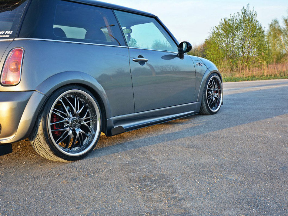 Maxton Design Racing Side Skirts Diffusers Mini R53 Cooper S JCW (2003-2006) - MC-S-1-53-JCW-CNC-SD1A - Image 2