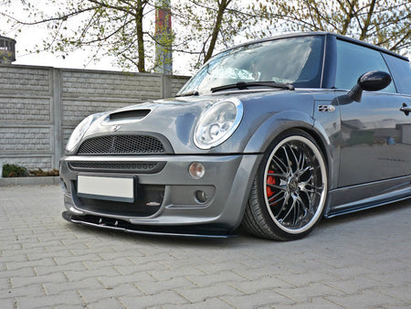 Maxton Design Front Splitter Mini Cooper R53 S JCW (2003-2006) - Carbon Look - MC-S-1-53-JCW-FD1C - Image 4