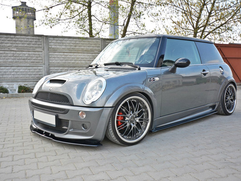 Maxton Design Front Splitter Mini Cooper R53 S JCW (2003-2006) - Carbon Look - MC-S-1-53-JCW-FD1C - Image 2