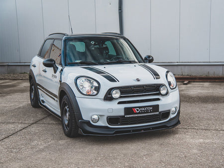 Maxton Design Front Splitter Mini Countryman JCW MK1 (2012-2016) - Carbon Look - MC-CO-S-1-FD1C - Image 2