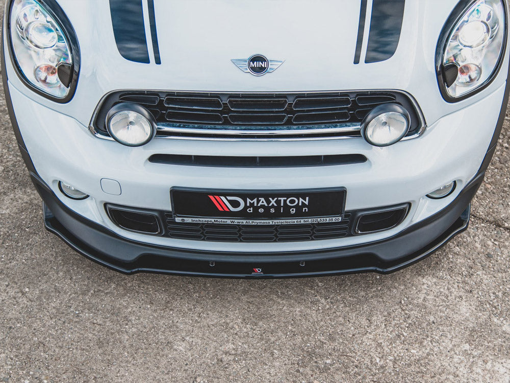 Maxton Design Front Splitter Mini Countryman JCW MK1 (2012-2016) - Carbon Look - MC-CO-S-1-FD1C - Image 3