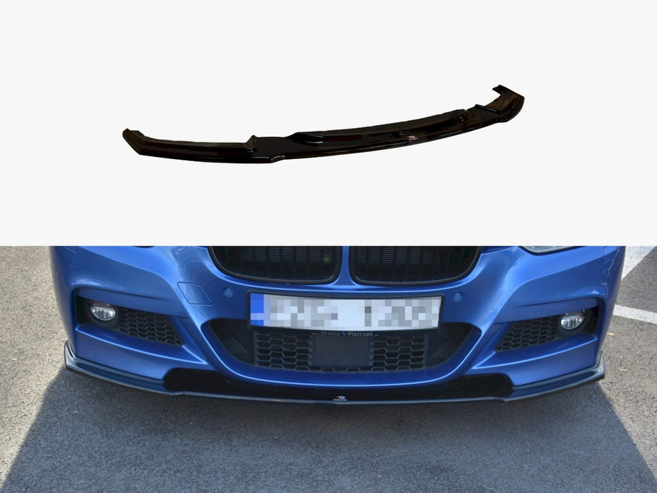 Maxton Design Front Splitter BMW 3 M-Sport F30 - BM-3-F30F-MPACK-FD1G - Image 1