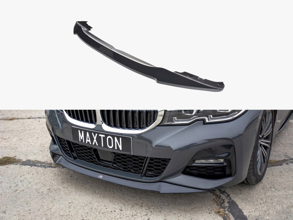 Maxton Design Front Splitter V.1 Bmw 3 G20 M-sport (2019-2022) - BM-3-20-MPACK-FD1G - Image 1