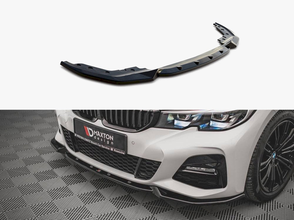 Maxton Design Front Splitter V.4 Bmw 3 G20 / G21 M-sport (2018-2022) - BM-3-20-MPACK-FD4G - Image 1