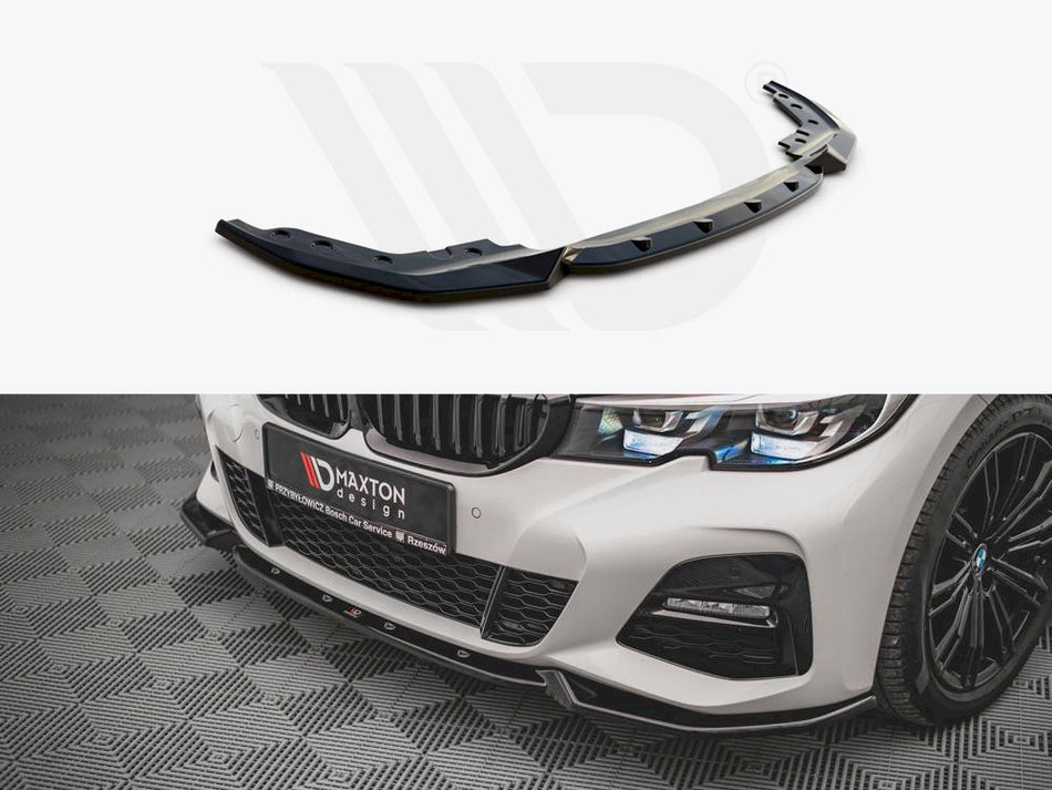 MAXTON DESIGN Front Splitter V.4 Bmw 3 G20 / G21 M-sport (2018-2022)