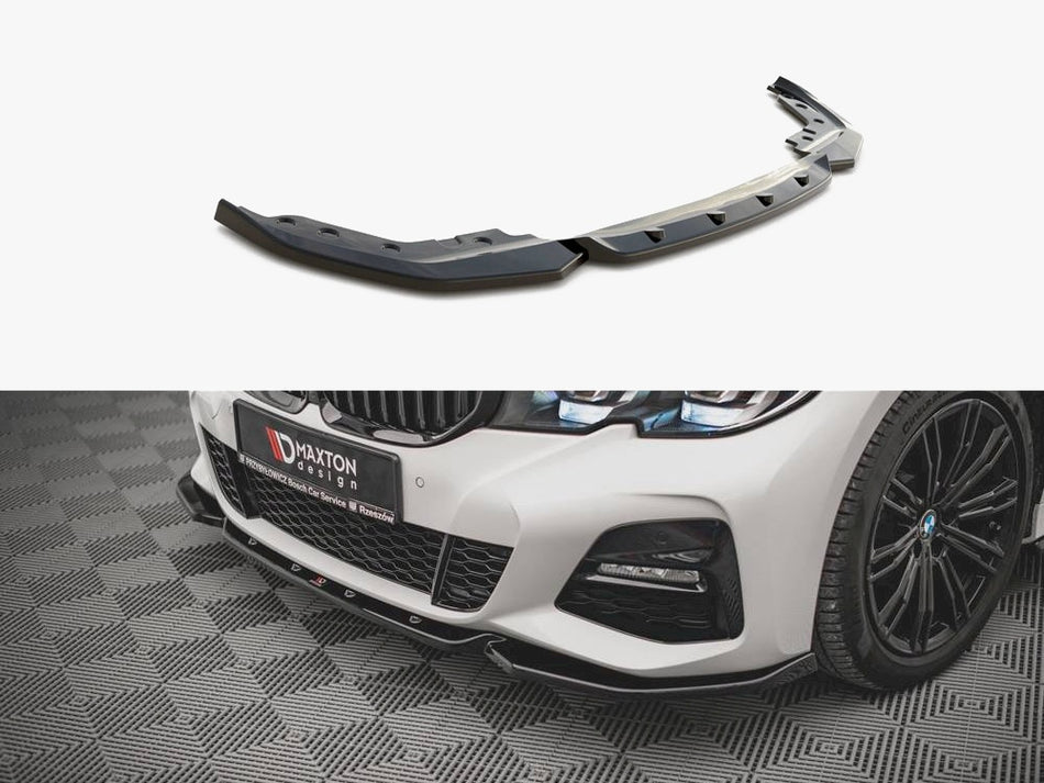 Maxton Design Front Splitter V.5 Bmw 3 G20 / G21 M-sport (2018-2022) - BM-3-20-MPACK-FD5G - Image 1