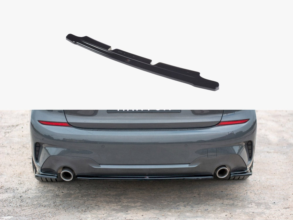 Maxton Design Central Rear Splitter Bmw 3 G20 M-sport (2019-2022) - BM-3-20-MPACK-RD1G - Image 1