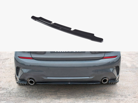 Maxton Design Central Rear Splitter Bmw 3 G20 M-sport (2019-2022) - BM-3-20-MPACK-RD1G - Image 1