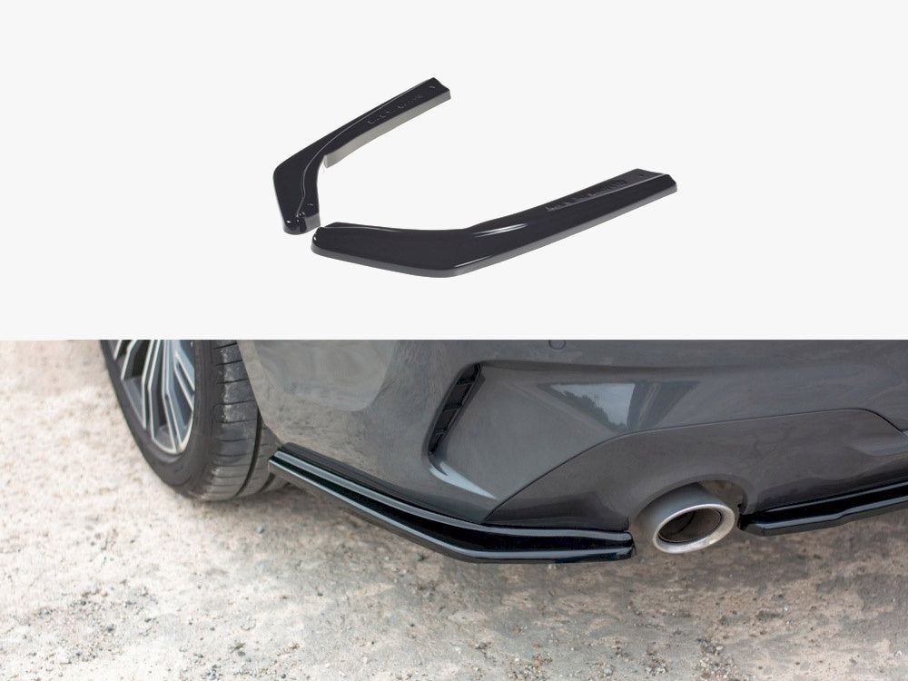 Rear Side Splitters Bmw 3 G20 M-sport (2019-2022) - Carbon Look