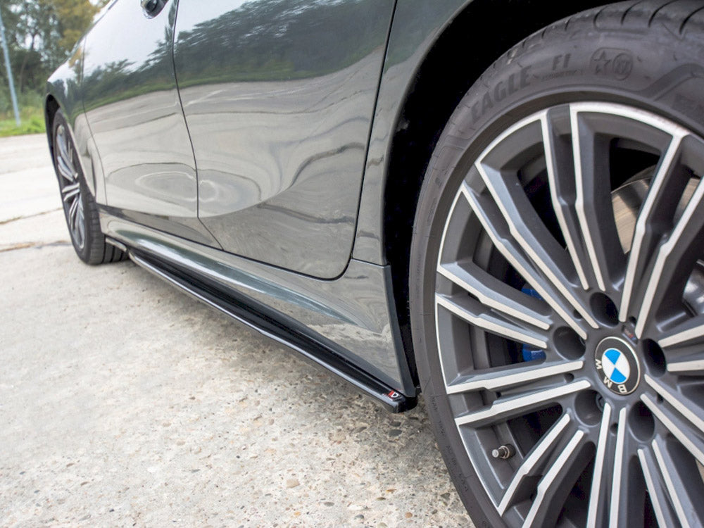 Maxton Design Side Skirts Diffusers BMW 3 G20 M-Sport - BM-3-20-MPACK-SD1G - Image 3