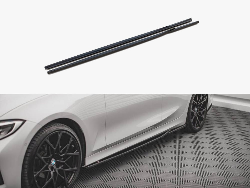 Maxton Design Side Skirts Diffusers Bmw 3 G20 / G21 (2018-2022) - BM-3-20-SD1G - Image 1