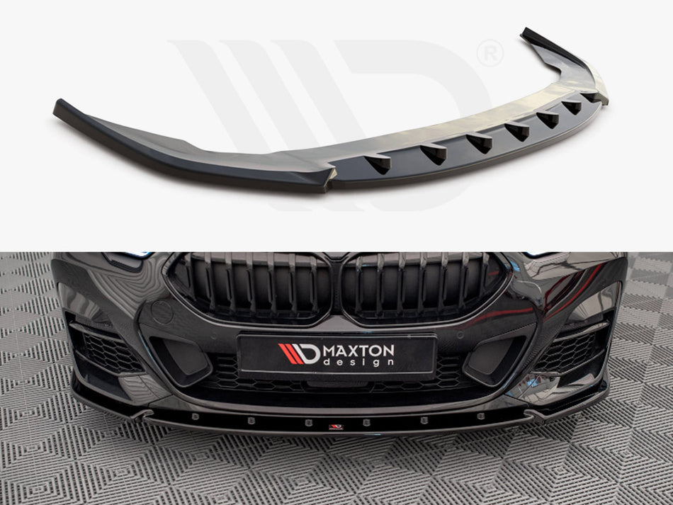 MAXTON DESIGN Front Splitter V.2 Bmw 2 GRAN Coupe M-pack / M235I F44 (2019-)