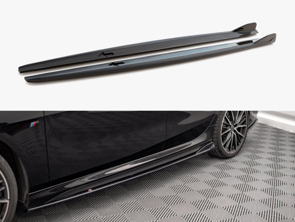 Maxton Design Side Skirts Diffusers V.2 Bmw 2 GRAN Coupe M-pack / M235I F44 (2019-) - BM-2-44-MPACK-SD2G - Image 1