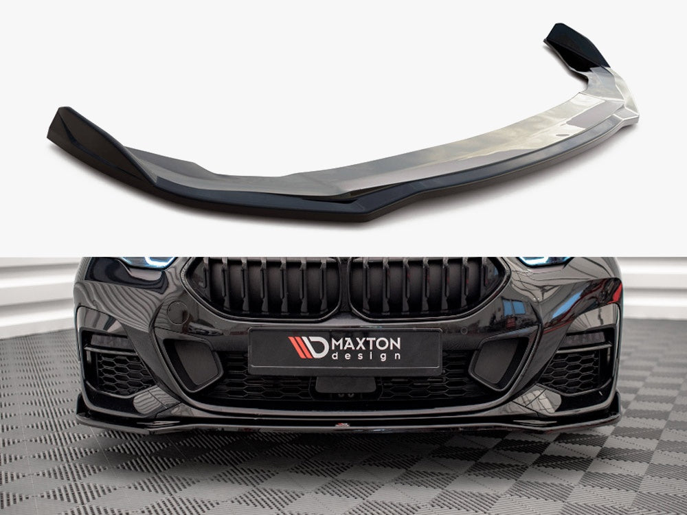 Maxton Design Front Splitter V.3 Bmw 2 GRAN Coupe M-pack / M235I F44 (2019-) - BM-2-44-MPACK-FD3G - Image 1