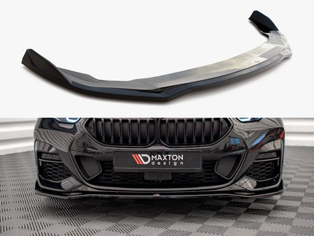 Maxton Design Front Splitter V.3 Bmw 2 GRAN Coupe M-pack / M235I F44 (2019-) - BM-2-44-MPACK-FD3G - Image 1