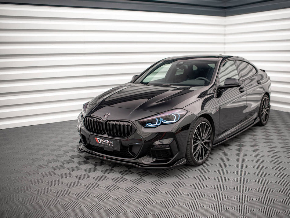 Maxton Design Front Splitter V.3 Bmw 2 GRAN Coupe M-pack / M235I F44 (2019-) - BM-2-44-MPACK-FD3G - Image 2
