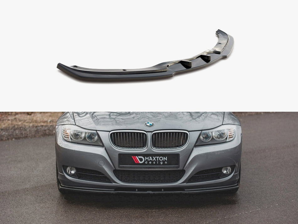 Maxton Design Front Splitter V2 Bmw 3 Series E91 Facelift (2008-2011) - BM-3-91-FD1G - Image 1