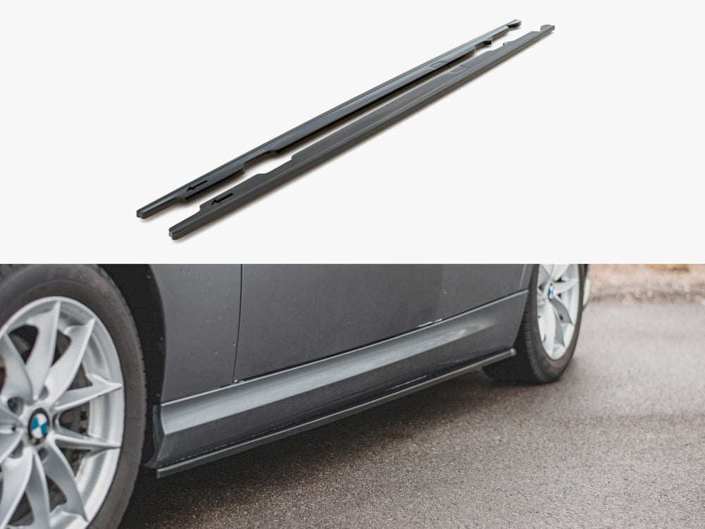 Side Skirt Diffusers Bmw 3 Series E91 Facelift (2008-2011) - Carbon Look