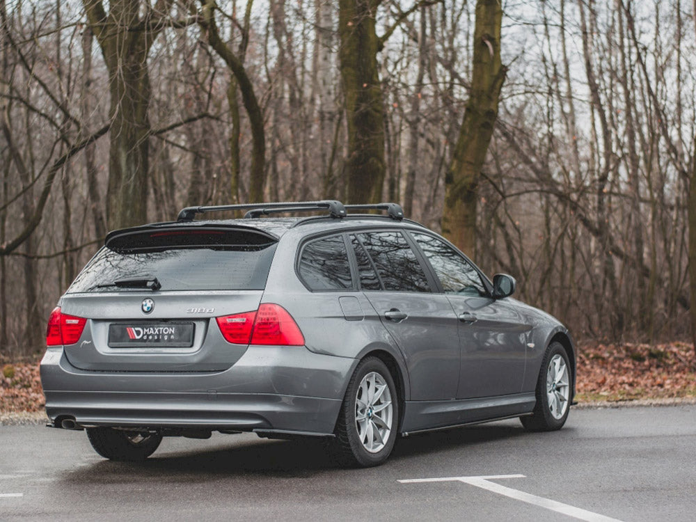 Side Skirt Diffusers Bmw 3 Series E91 Facelift (2008-2011) - Carbon Look