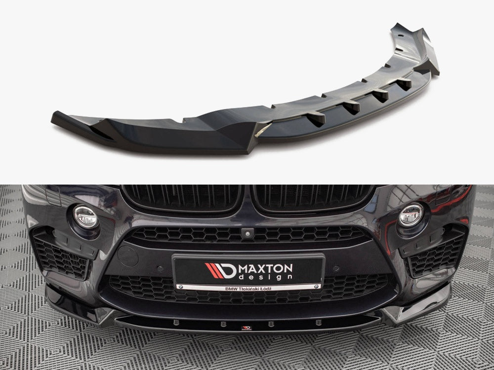 Maxton Design Front Splitter V.1 BMW X5 M F85 / X6 M F86 - BM-X5M-15-FD1G - Image 1