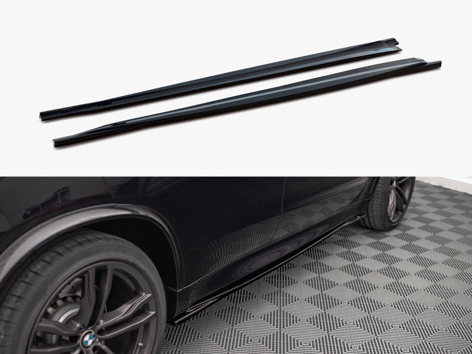 Maxton Design Side Skirts Diffusers V.1 BMW X5 M F85 - BM-X5M-15-SD1G - Image 1