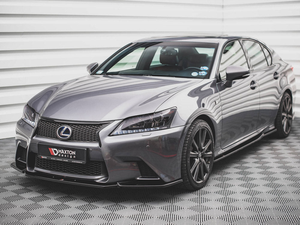 Maxton Design Front Splitter V.1 Lexus GS F Sport MK4 (L10) (2012-2015) - LE-GS-4-FSPORT-FD1G - Image 2