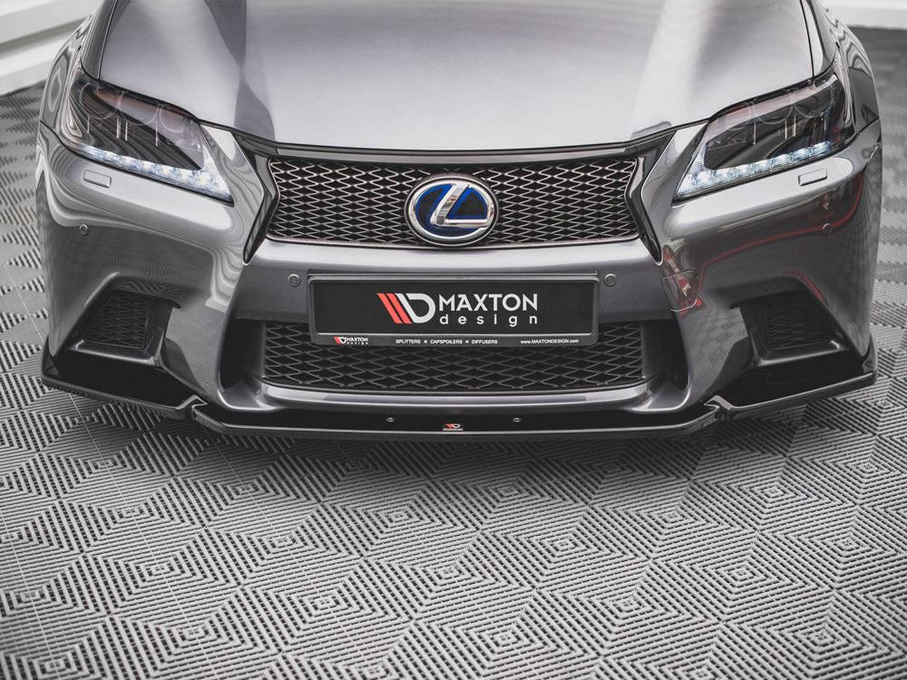 Maxton Design Front Splitter V.1 Lexus GS F Sport MK4 (L10) (2012-2015) - LE-GS-4-FSPORT-FD1G - Image 3