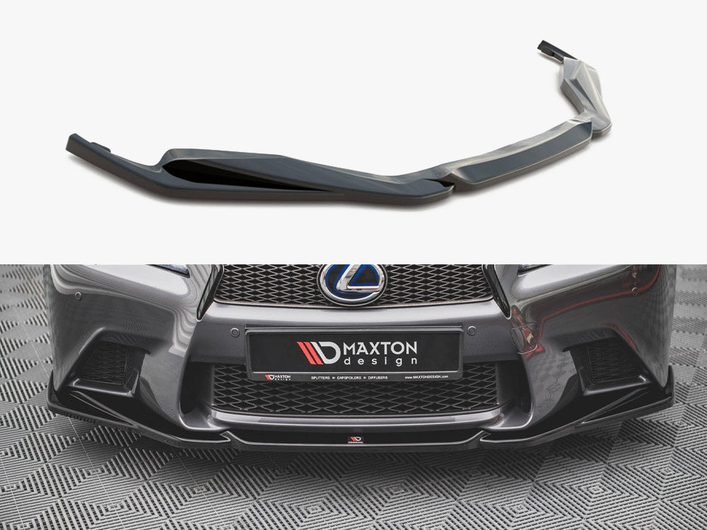 Maxton Design Front Splitter V.2 Lexus GS F Sport MK4 (L10) (2012-2015) - LE-GS-4-FSPORT-FD2G - Image 1