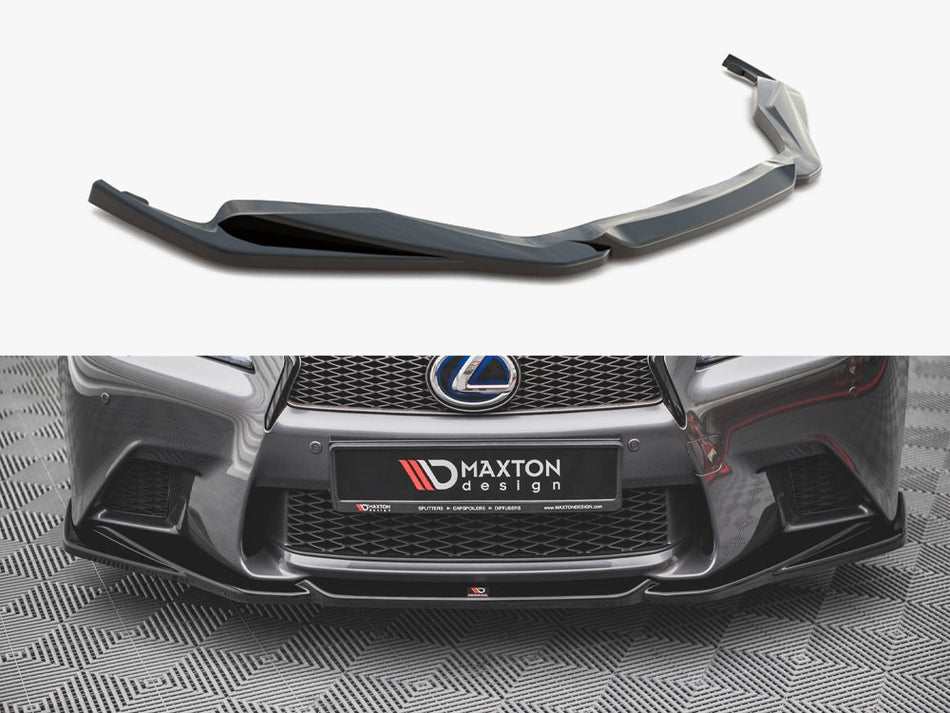 Maxton Design Front Splitter V.2 Lexus GS F Sport MK4 (L10) (2012-2015) - LE-GS-4-FSPORT-FD2G - Image 1