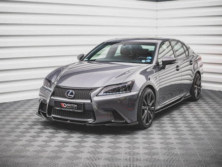 Maxton Design Front Splitter V.2 Lexus GS F Sport MK4 (L10) (2012-2015) - LE-GS-4-FSPORT-FD2G - Image 2