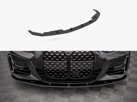 Maxton Design Street PRO Front Splitter BMW 4 M-Pack / M440i G22 / G23 / G22 Facelift / G23 Facelift - BM4G22MPACKCNC-FD1B - Image 1