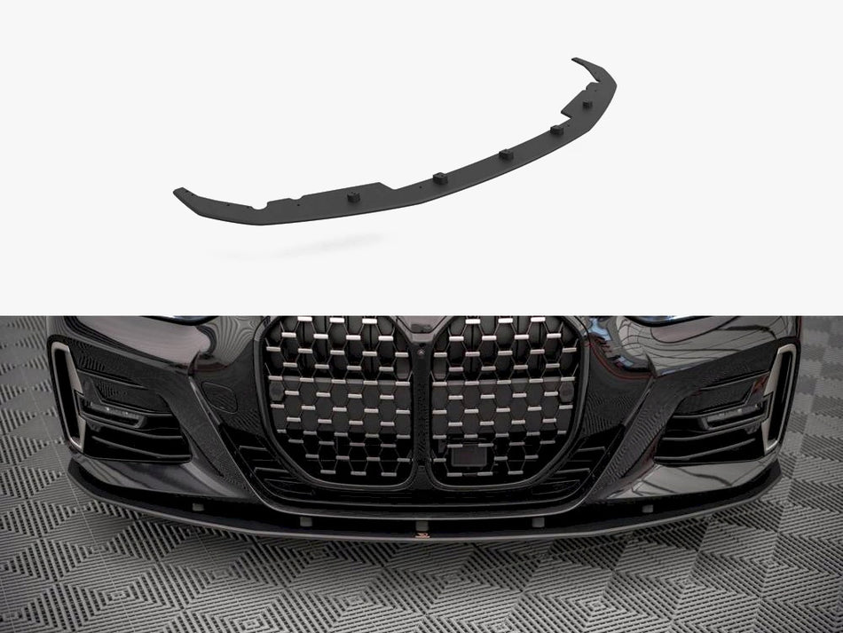 Maxton Design Street PRO Front Splitter BMW 4 M-Pack / M440i G22 / G23 / G22 Facelift / G23 Facelift - BM4G22MPACKCNC-FD1B - Image 1