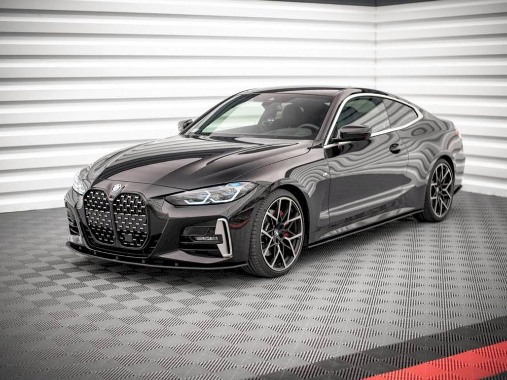 Maxton Design Street PRO Front Splitter BMW 4 M-Pack / M440i G22 / G23 / G22 Facelift / G23 Facelift - BM4G22MPACKCNC-FD1B - Image 2