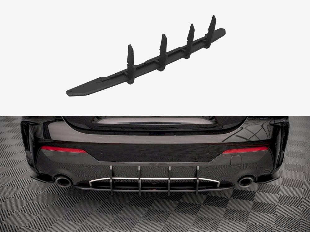 Maxton Design Street PRO Rear Diffuser BMW 4 M-Pack G22 / G23 / G22 Facelift / G23 Facelift - BM4G22MPACKCNC-RS1B - Image 1
