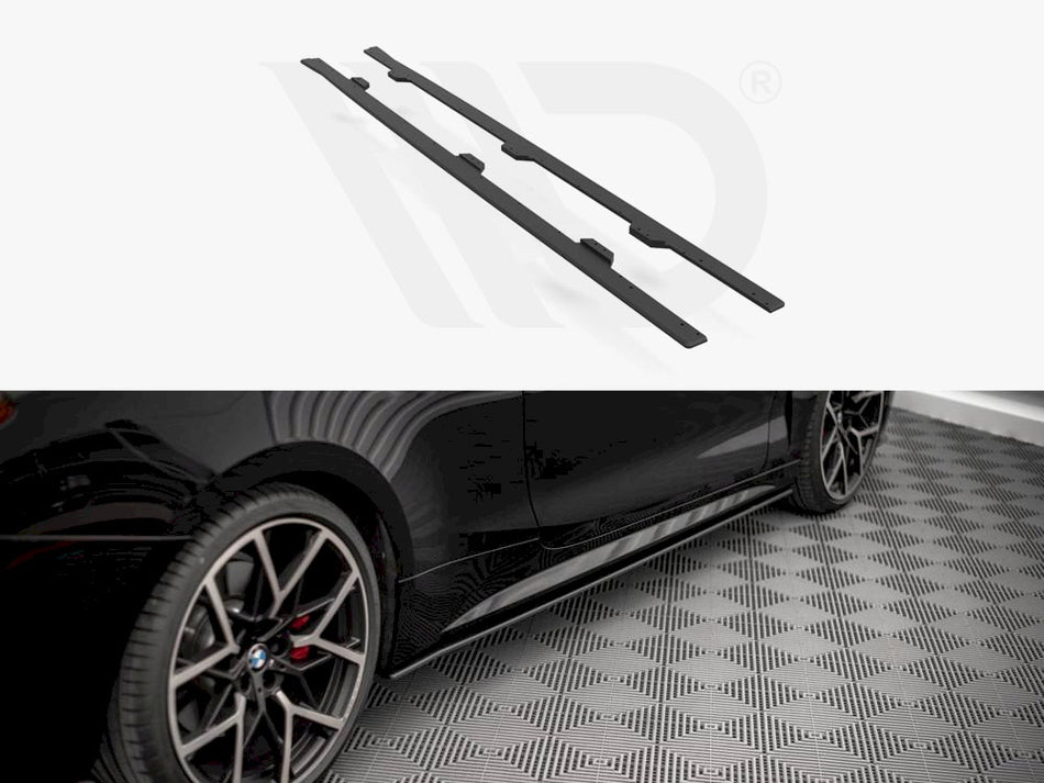 MAXTON DESIGN Street PRO Side Skirts Diffusers BMW 4 M-Pack / M440i G22 / G23