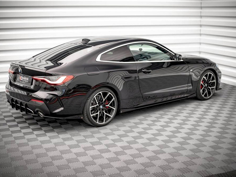 Street PRO Side Skirts Diffusers + Flaps BMW 4 M-Pack / M440i G22 / G23 / G22 Facelift / G23 Facelift