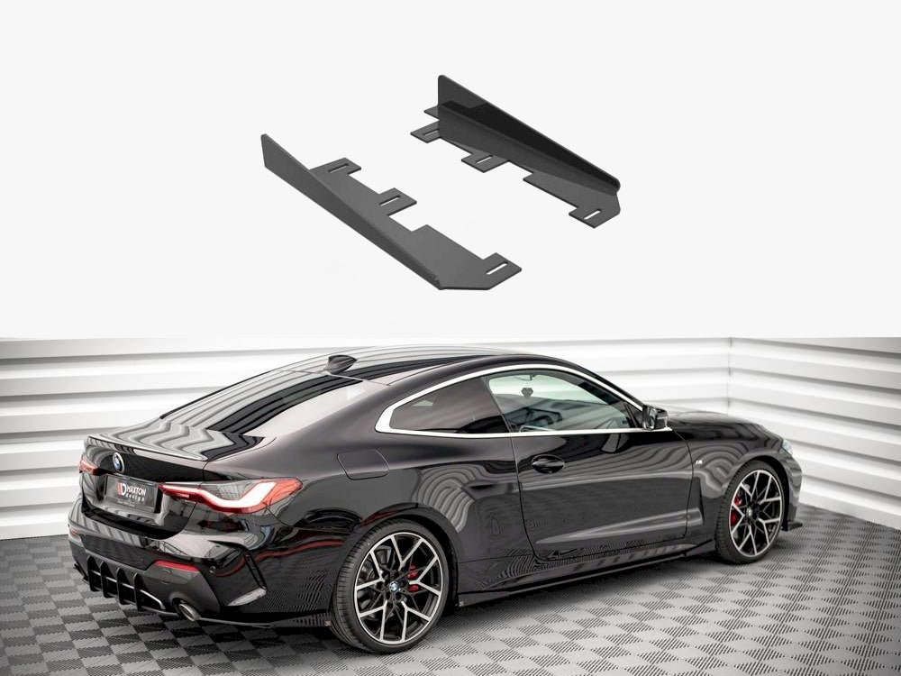 Maxton Design Side Flaps BMW 4 M-Pack / M440i G22 / G23 / G22 Facelift / G23 Facelift - BM4G22MPACKCNC-SRF1G - Image 1