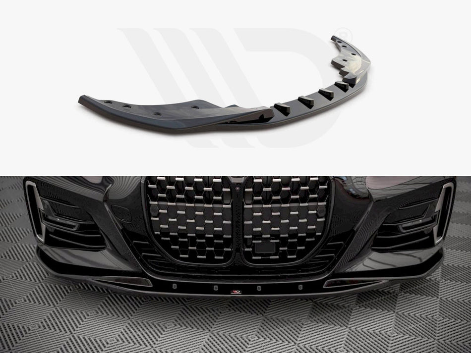 MAXTON DESIGN Front Splitter V.1 BMW 4 M-Pack / M440i G22 / G23