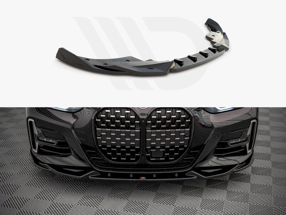 MAXTON DESIGN Front Splitter V.2 BMW 4 M-Pack / M440i G22 / G23