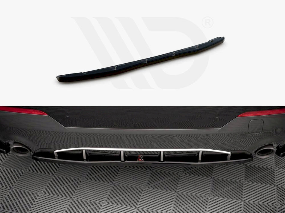 MAXTON DESIGN Central Rear Splitter BMW 4 M-Pack G22 / G23