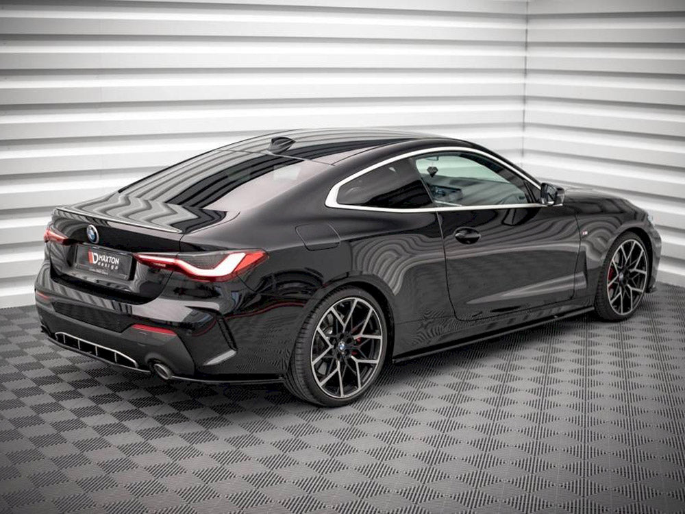 Maxton Design Rear Side Splitters V.1 BMW 4 M-Pack G22 / G23 / G22 Facelift / G23 Facelift - BM-4-G22-MPACK-RSD1G - Image 2