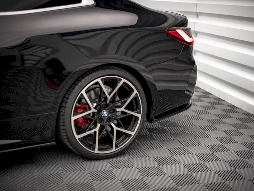 Maxton Design Rear Side Splitters V.1 BMW 4 M-Pack G22 / G23 / G22 Facelift / G23 Facelift - BM-4-G22-MPACK-RSD1G - Image 3